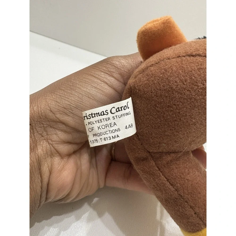Vintage Disney‎ Original Mickey Mouse Christmas Carol Plush 8